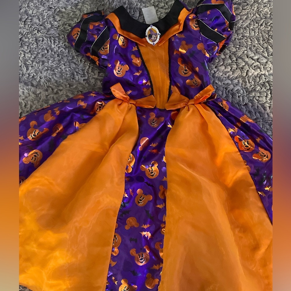 Disney Minnie witch Halloween  Costume - Purple and Orange